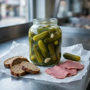Half-Sour Pickles