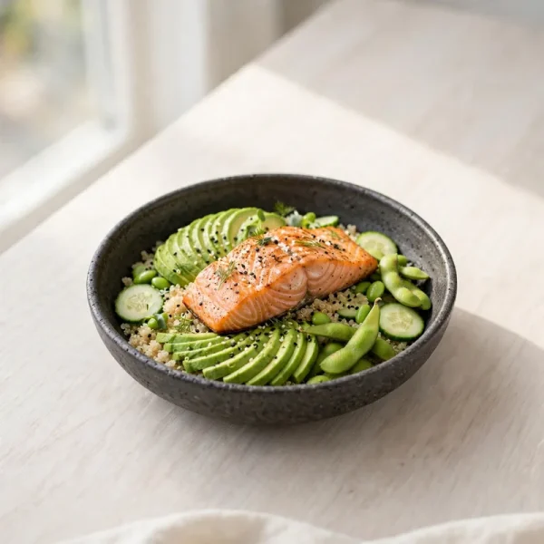 grilled-salmon-bowl