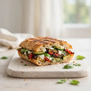 Grilled Vegetable Panini