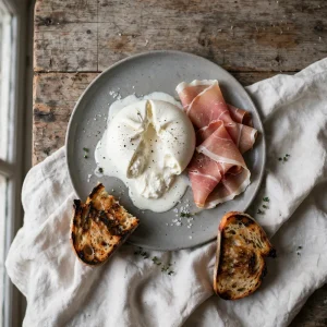 Burrata e Prosciutto