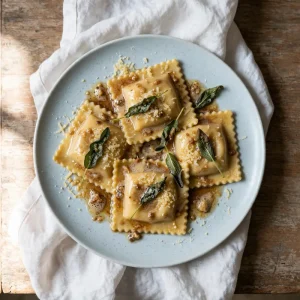 Ravioli di Ricotta e Spinaci