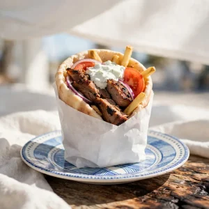 Pork Gyro Pita