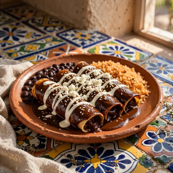 enchiladas-de-mole