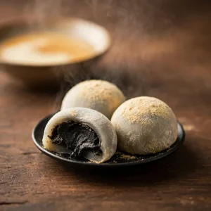 Black Sesame Mochi