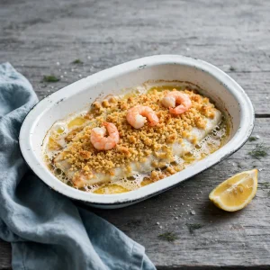 Baked Stuffed Haddock