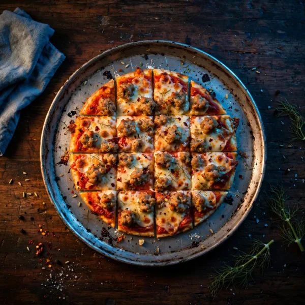 sausage-pizza